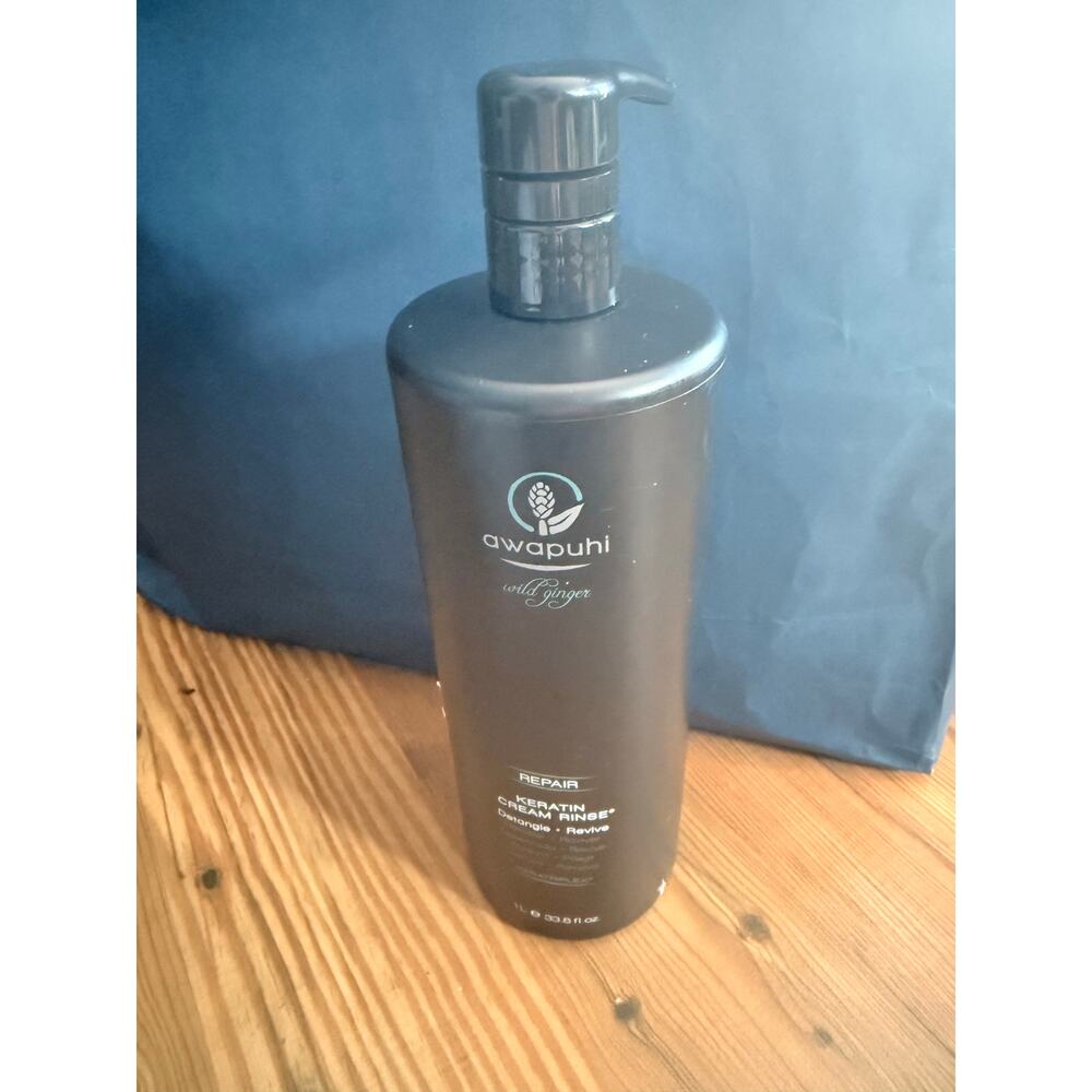 Paul Mitchell Awapuhi Wild Ginger Repair Keratin Cream Rinse 33.8 Fl Oz